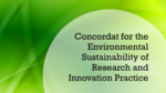 Environmental Sustainability (ES) Concordat Webinar image #1