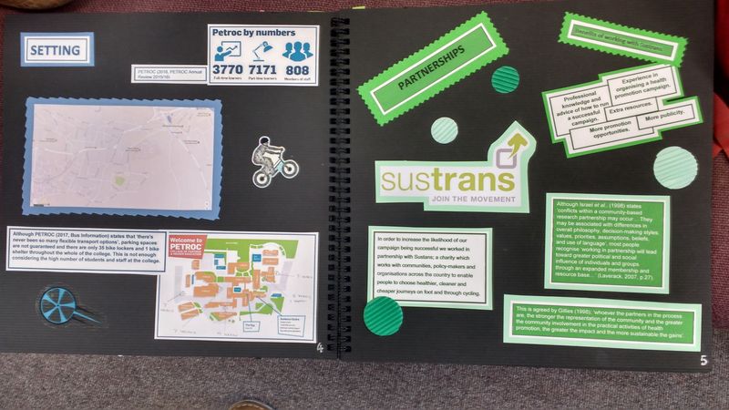 Sustrans working to increase active travel in Colleges